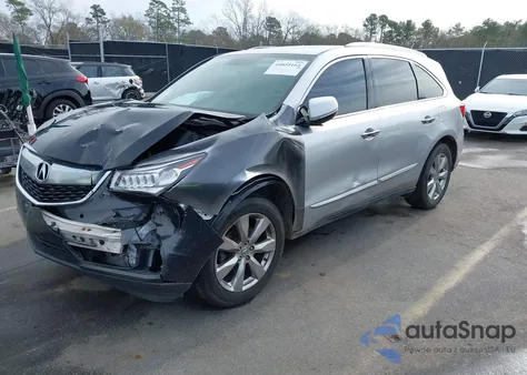 2015 Acura Mdx Advance Pkg W/Entertainment Pkg из США, поврежденный, VIN 5FRYD4H81FB025958
